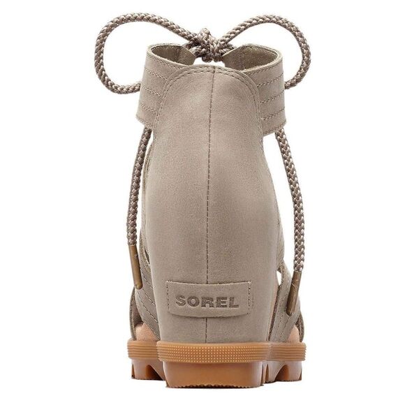 Sorel Joanie II Ghillie Lace Up Gladiator Wedge Sage Green-8.5. B45 - Picture 5 of 14